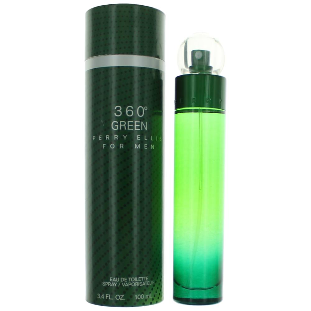 Photo of Perry Ellis 360 Green by Perry Ellis, 3.4 oz EDT Spray for Men